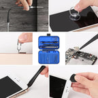 Precision Screwdriver Set, SOONAN 150 in 1 Electronics Tool Kit with 120 Bits Magnetic Screwdriver Set & 30-bit Tool Set Handy Repair Tool for Computer Phone Watch Camera Laptop, Blue