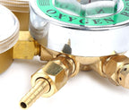 Welding Gas Welder Oxygen Regulator Large Tank Gauge Cutting Torch Regulator Outlet 0-200PSI Inlet 0-4000PSI CGA 540
