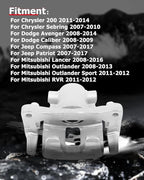 cciyu Rear Left Brake Caliper Assembly w/Bracket 18B5105 For Chrysler 2007-2014,For Dodge 2008-2014,For Jeep 2007-2017,For Mitsubishi 2008-2016