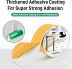 Pipe Insulation Tape, Foam Insulation Tape for Outdoor Pipes Winter Freeze Protection, Foam Pipe Insulation Wrap, Heat Tape for Water Pipes, Copper Pipes, PVC, AC Line, 2in x 15ft, White
