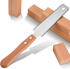 Small Woodworking Hand Saw, 6 inch Flexible Blade Double edge TPI 17/11 Pull Saw for Craft, Hobby, DIY, Non Slip Wood Handle Garden Trim, Sharp and Light Woodworking Tools
