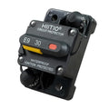 30 Amp Marine Circuit Breaker, Waterproof Manual Reset Switch, 12V-48V DC Circuit Breaker, 3/8" Studs, for Boat Trolling Motor/Marine ATV/Battery/Solar System（30A）