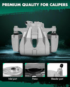SCITOO Front Right Brake Caliper With Bracket 19B3435 Compatible For Pontiac Vibe 2009-2010 For Scion xD 2008-2014 For Toyota Corolla 2009-2019 For Toyota Matrix 2009-2014