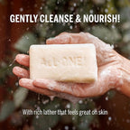 Dr. Bronner's Pure-Castile Magic Bar Soaps - Made with Regenerative Organic Certified Oils - For Face, Body, Hair- Vegan Soap Bars for Men & Women - Eucalyptus 2 pack, 5 oz
