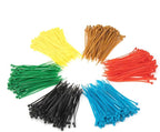 XINGO 1400 PCS Colored Zip Ties 6 Inch, Multicolor Zip Ties, Mix Packed 14 Color Plastic Wire Ties Assortment for Home Office Garden Garage and Workshop