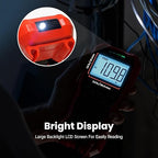 Etekcity Digital Multimeter Voltmeter Tester TRMS 6000 Counts, AC DC Current Voltage Meter, Amp, Ohm, Diode, Capacitance, Frequency, Temperature, NCV, Resistance, Red, MSR-A2000