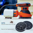 5 Inch Sanding Pad Replacement, Compatible with Ridgid R2600,R2601 Random Orbit Sander,2-Pack