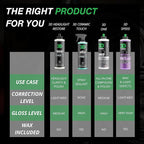 3D GLW Series Headlight Restore – 2-Step Kit Removes Oxidation, Scratches & Yellowing | UV Protection for Clear Headlights & Safer Driving | Made in USA - 8 oz