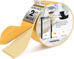 Pipe Insulation Tape, Foam Insulation Tape for Outdoor Pipes Winter Freeze Protection, Foam Pipe Insulation Wrap, Heat Tape for Water Pipes, Copper Pipes, PVC, AC Line, 2in x 15ft, Beige