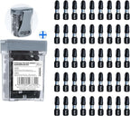 toolant 1 Inch Phillips Bit#3 Magnetic Anti Slip Impact Screwdriver Bits Set,45pcs Insert S2 Steel PH3 Driver Dit Set with CNC Machined Tips for Power Drill