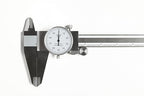 PEC Dial Caliper 0-12 Inch, Stainless Steel Precision Measuring Tool with Shock-Proof Dial, High Accuracy ±0.001"