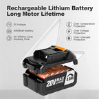 12" Electric Chainsaw Cordless, 20V Battery Powered Cordless Chain Saw, Chainsaw with 4.0Ah Lithium ion Battery and Charger