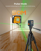 Laser Level, CIGMAN Self-Leveling - 100 feet, Compact 6.4 oz, Perfect for Pictures Hanging, Floor Tile, Ideal for DIY Projects and Home Renovation, L-Magnetic Bracket, Battery Included