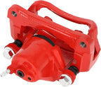 SCITOO Rear Left Brake Caliper With Bracket 19B3277 Red Compatible For Toyota For Sequoia 2008-2017 For Toyota For Tundra 2007-2017
