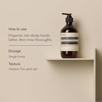 Aesop Resurrection Aromatique Hand Wash | Gentle Cleanser with Orange, Rosemary and Lavender Oils | 500mL / 16.9 oz (Pack of 3)