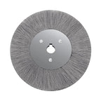 5 Inch Stainless Steel Wire Crimped Wheel Brush with 5/8" Bore for Angle Grinder Derusting Cleaning and Surface Polishing 1Pc