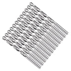 Drill Bit, 7/32" Cutting Diameter, 4241 HSS 118° Cutting Angle Uncoated Bright Versatile Jobber Bits - (Applications: for Drilling Plastic Wood Soft Metal), 12-Pieces