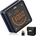 HueparPro Digital Angle Gauge Angle Finder Level with V-Groove Magnetic Base&Backlit LCD Angle Ruler Electronic Table Saw Bevel Gauge Protractor Inclinometer for Construction, Woodworking, Machinery