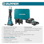 Mini Pro Press Tool kit with 2 Copper Pro Press Jaws 1/2", 3/4", Brushless Motor, 2pcs Battery, Fast Charger & Carrying Case