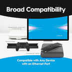 Hitron Bonded MoCA 2.5 Network Adapter (2-Pack) | Up to 1 Gbps Network Speeds | Ideal Backbone for Home Mesh WiFi, Streaming, and Gaming |2 HTEM4 Adapters in Kit