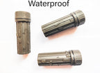 Emergency Fire Starter | Windproof & Waterproof Storm Matches with Waterproof Case & Wax Rope | Survival Gear for Camping, Hiking, Bushcraft, Bug Out Bag
