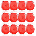 16 Pack Tape Measure, 60 Inch/150cm Retractable Body Measuring Tape - Red Soft Sewing Tape for Tailor, Craft & Cloth Measurements