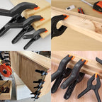 Spring Clamps,30 Pack 3.5in Professional Plastic Heavy Duty Spring Clips for Crafts, Backdrop Clips Clamps for Backdrop Stand,Photography Studios,Woodworking,Home Improvement