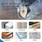 Rock Slab Grinding Disc - 7 inch Glass Cutter Disc 10pcs, Granite Cutting Disc, Diamond Grinder Wheel for Rock Slab, Stone, Tile, Marble, Granite, Glass Diamond Cutting Discs