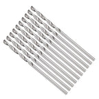 Drill Bit, 1.4mm Cutting Diameter, 4241 HSS 118° Cutting Angle Uncoated Bright Versatile Jobber Bits - (Applications: for Drilling Plastic Wood Soft Metal), 10-Pieces