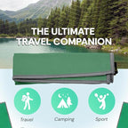 Backpacking Ultralight Quick Dry Microfiber Soft Fast Drying Hand and Face Towel Wash Cloth Camping Yoga Hiking Active Lifestyle Small (Green, Small)