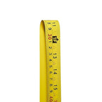 Benchmark - 4 Pack of 16ft Tape Measures - Retractable, Auto Lock, Metric and Imperial (feet and Centimeters), Tough Outer Shell Protection