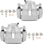 cciyu Front Left & Right Brake Calipers Assembly w/Bracket 19B3194 19B3195 For Pontiac For Vibe,For Scion For iM/For tC,For Toyota For Corolla iM/For Matrix/For Mirai/For RAV4