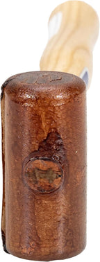 VAUGHAN Rawhide Mallet, Non Marring, Hardwood Handle, 4 oz, RM125, VN58210