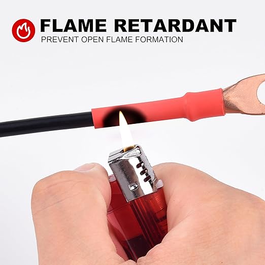 3/4" 65ft 3:1 Heat Shrink Tubing with Adhesive Lining - Marine Grade, Ideal for Home, Automotive, and Industrial Use - Red
