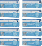 Litepak 500pcs Premium Disposable Face Mask SOFT 3ply Nose Wire