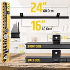24" Heavy-Duty Magnetic Tool Holder (Upgraded Version) - Extremely Powerful Magnetic Pull Force to Hold Heavy Tools - Professional Space-Saving Magnetic Bar - Tool Organizer Rack/Strip