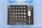 31 pc Impact Ready Security Screwdriver Bit Set Kit with Quick Release Chuck