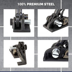IDL Packaging S-300 Steel Strapping Tensioner for up to 1 1/4" Width Strapping - Heavy-Duty Windlass Tensioner Provide The High Tightening Force - Feedwheel Banding Tool with Long Service Life