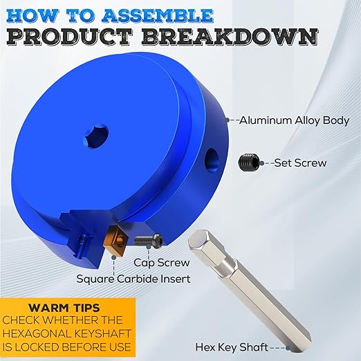 8PCS PVC Pipe Reamer Kit - SCH40 Aluminum Deburring Tool Kit (1/2" to 4") | Dual-Blade Technology | Deburring Tool for PVC & ABS Pipes | Fits Standard 1/2" Drills