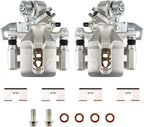 Torchbeam 2PCS Rear Driver and Passenger Side Brake Caliper For Acura Honda for 2002-2006 RSX, 2002-2005 Civic 2.0L, Disc Brake Caliper Assembly with Bracket Replace # 19B2679+19B2678