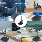The Base of The dial Indicator Stand,Compatible with Most dial/Digital Indicators,Marble Measuring Platform of Digital Dial Indicator(7.6 lb)