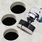 Diamond Hole Saw, 3-1/2" Hole Saw for Tiles Granite Marble Ceramic Glass Porcelain, 90mm Core Drill Bit with 5/8-11 Thread for Angle Grinders & Wet Polishers