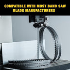 Dark Stone DS23432 Carbide-Tipped Band Saw Blade 111 Inch x 5/8 Inch, 2 TPI for Tough resaw