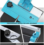DNA MOTORING 36 Inch Manual Tile Cutter, Professional Porcelain Ceramic Tile Cutter, Professional Porcelain Slab Cutting Machine with Tungsten Carbide Cutting Wheel, TOOLS-00709