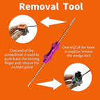 449 Pcs DT Deutsch Connector Kit,2 3 4 6 8 12 Pin Grey DT Connectors,with Crimping Pliers and Connector Removal Tool,Deutsch 16# Solid Contacts,Seal Plugs