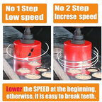 4 Inch Deep HSS Bi Metal Hole Saw Cutter with Arbor Cutting Depth 2.1” for Metal Thick Wood PVC Drywall Aluminum Big Slot New Sharp Teeth Heavy Duty Hole Saw Bit