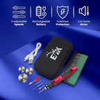 ELK Customizer Engraving Pen for All Materials - 2025 UPGRADED Torque - Rechargeable, Wireless & Beginner Friendly - Engrave 50+ Surfaces - For DIYers & Artists - 30+ Bits & Tools Included - Pink