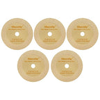 2 Inch Diamond Cut Off Wheel - 5Pack - W1/4" Arbor Hole Diamond Cutting Wheel for for Metal & Stainless Steel, Nuts, Bolts, Screws, Ceramic, Glass, PVC Cutter