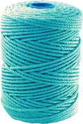 4mm x 300 Feet Blue Jute Rope, Twine for Gardening Tomato Climbing Plant Tie Floristry Crafts Gift Wrapping Packing Decor