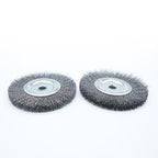 6inch Bench Wire Wheel Brush Set for Rust, Burr, Paint, and Corrosion Removal (12)